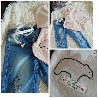 Одежда для девочки 5-6 лет