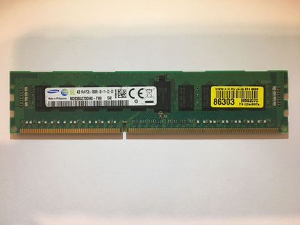 DDR3 4Gb 1Rx4 10600 серверная оперативная память