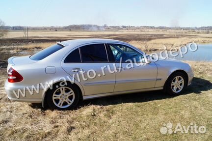 Спойлер Mercedes E W211 (02-06) AR