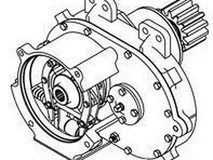 Редуктор поворота крана ивановец схема