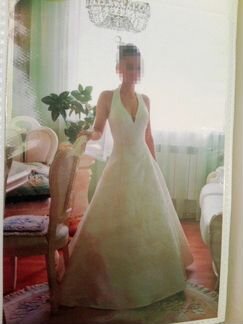 Свадебное платье. Очень красивое. Цвет шампань