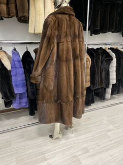 Шуба норковая очень очень большая размер от 60+