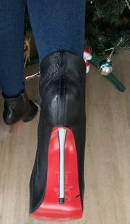 Кожаные полусапожки