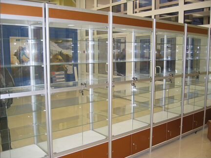 Новая витрина из профиля