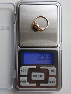 Золотое кольцо, печатка женское, 17, 583 СССР