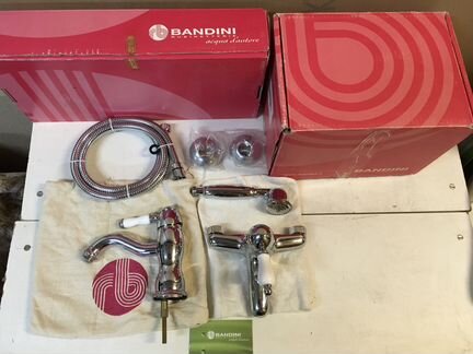 Комплект смесителей bandini.Италия Оригинал.Новый
