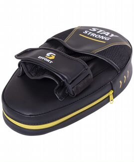 Лапа E 602-2 боксерская, кожзам, черный