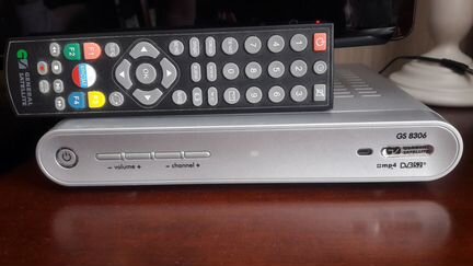 Ресивер приёмник gs 8306 + триколор тарелка