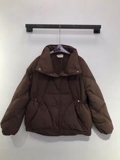 Пуховик цвет шоколад Bottega Veneta