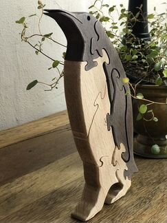 Пазл из дерева Пингвин