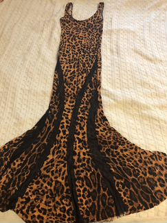 Длинное вечернее Платье русалка классное