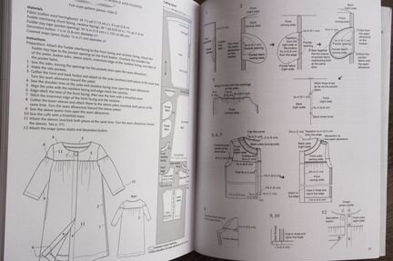 Книга с японскими выкройками. Stylish dress book
