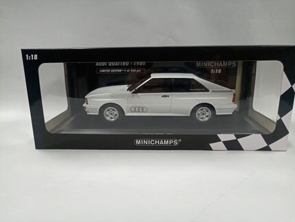 Audi Quattro 1980 Minichamps 1:18