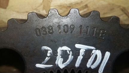 Шкив зубчатого ремня VAG 1.9-2.0 TDI 038109111E