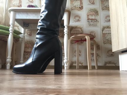 Ботфорты с отворот iceberg