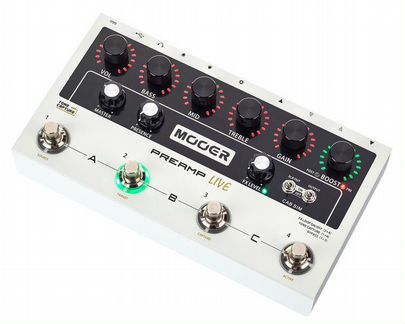 Цифровой напольный преамп Mooer preamp Live