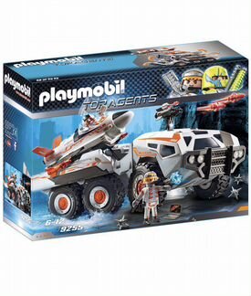 Новый playmobil Суперагенты Боевой грузовик команд