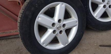 Колёса Nissan Xtrail литые диски зимняя резина
