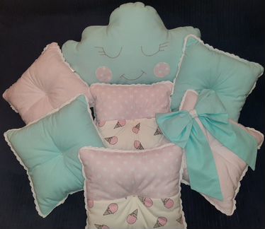 Бортики в кроватку