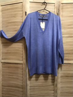 Пуловер zara.р-р L. Голубой. Новый