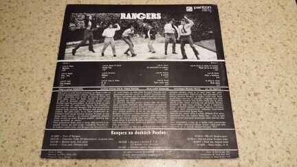 Rangers винил 1970 Чехословакия