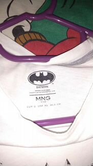 Футболка Mangoman с офиц. лого Batman