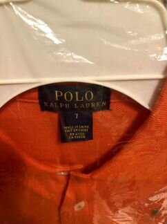 Новое поло для мальчика Polo ralph lauren, р.7