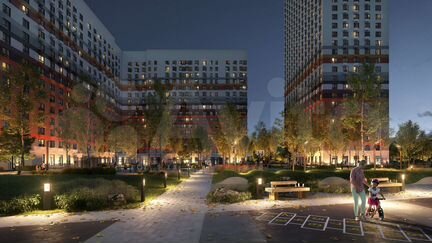 3-к квартира, 78.1 м², 10/33 эт.