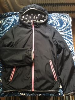 Куртка-ветровка двусторонняя