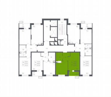 1-к квартира, 32.3 м², 10/12 эт.