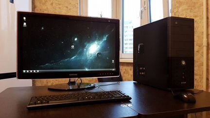 Компьютер игровой (монтаж)