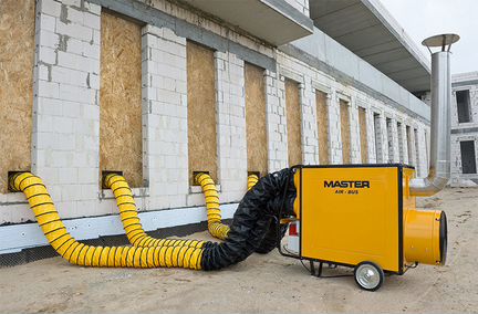 Воздуховод для тепловой пушки