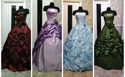 Пышные бальные платья