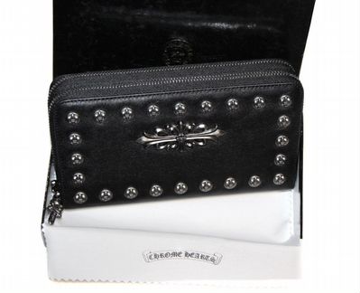 Мужской кожаный клатч Chrome Hearts 2Х large magic