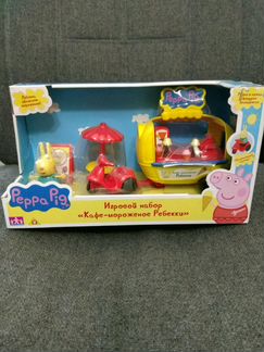 Набор Peppa кафе-мороженое Ребекки