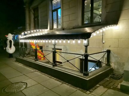 Гирлянда уличная, белт лайт