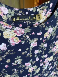 Платье маленькая леди 110