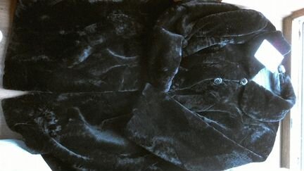 Новая Шуба мутон из овечьего меха 70-72 размер