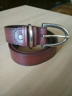 Кожаный женский ремень. #06