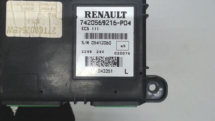 Блок управления (эбу), Подвеской Renault Premium D