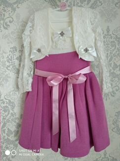 Новый комплект (платье) на 4-5 лет