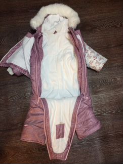 Комбинезон для девочки зимний