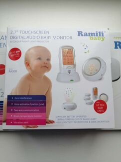 Радионяня ramili baby ra 300 с монитором дыхания