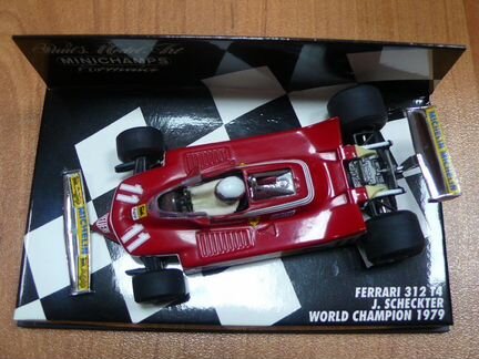 Ferrari 312 T4 J. Scheckter World Champion 1979 F1