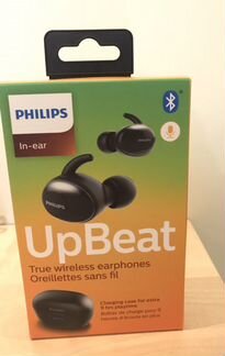 Беспроводные наушники philips up beat shb2505bk