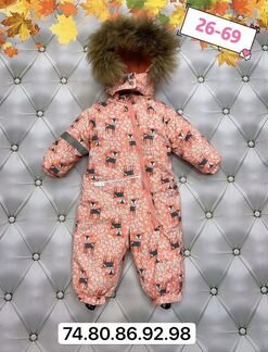 Зимний комбинезон для девочки