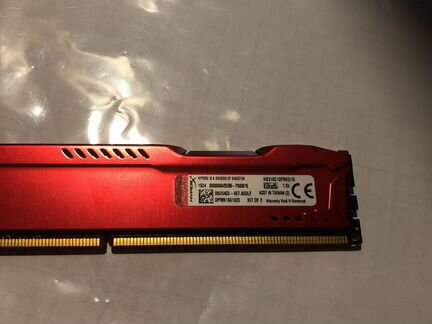 Оперативная память hyperx 8GB DDR3 новая