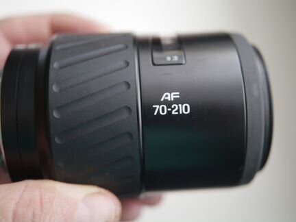 Светлый телевик sony minolta AF 70-210 мм 3,5-4,5
