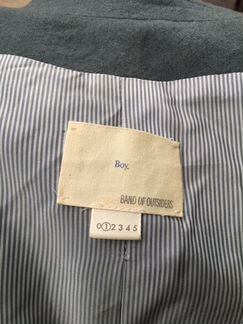 Band of outsiders пиджак жакет