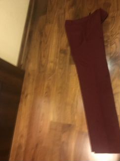 Брюки бордовые на 42-44 р-о